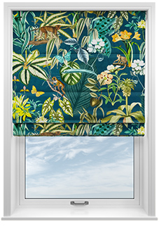 Barbados, Eden - Motorised Roman Blind